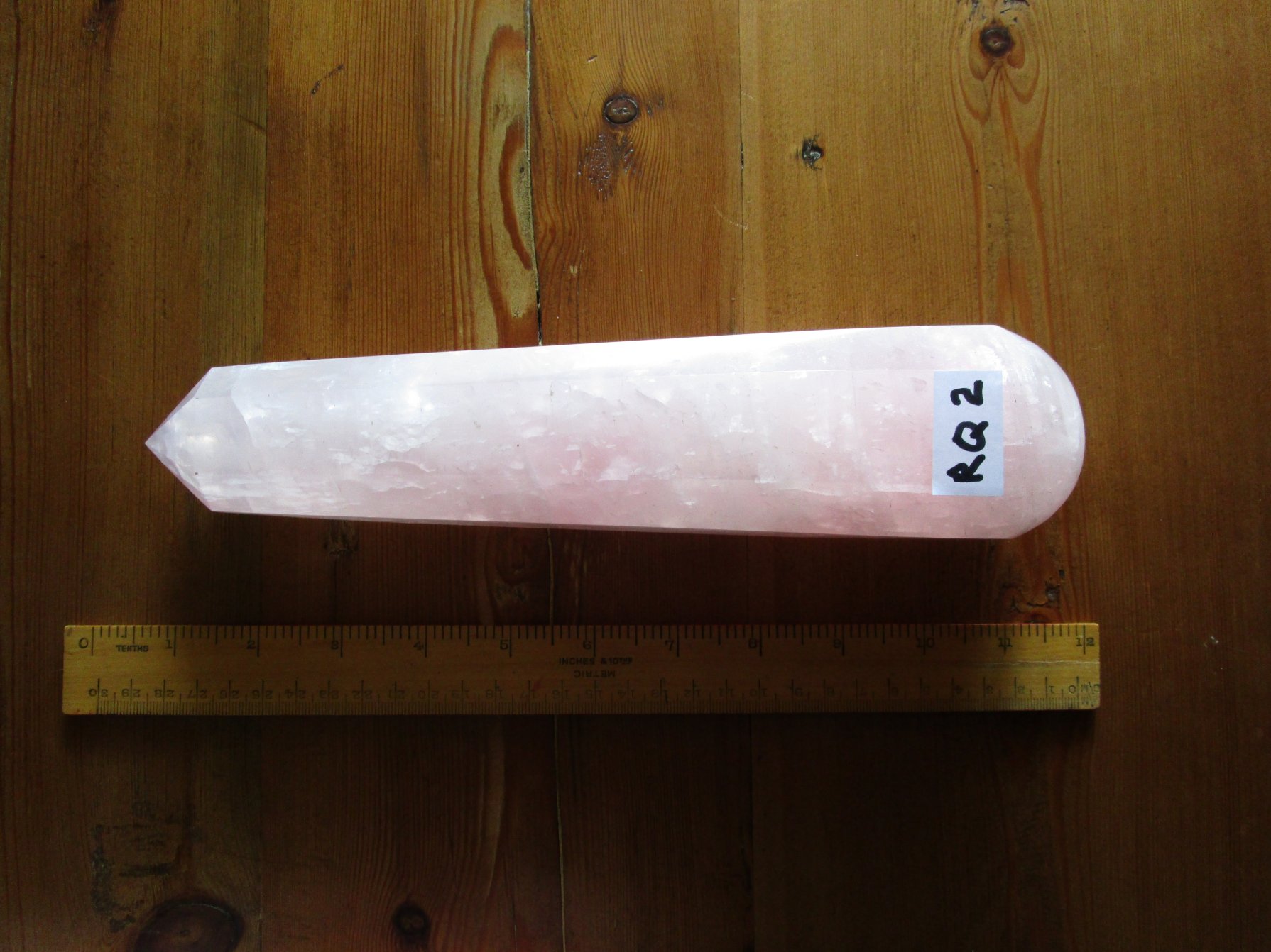 rose quartz wand