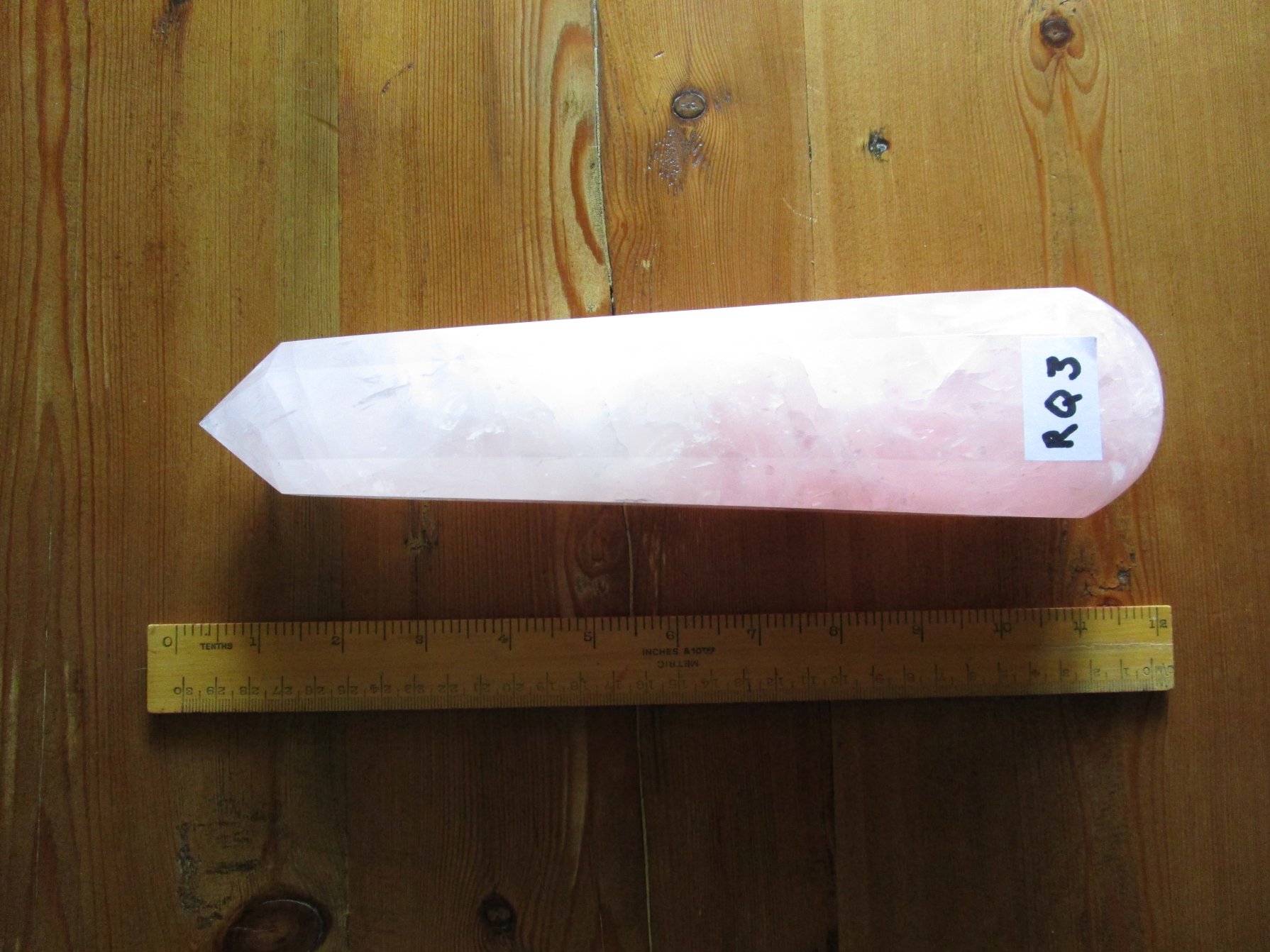 rose quartz wand